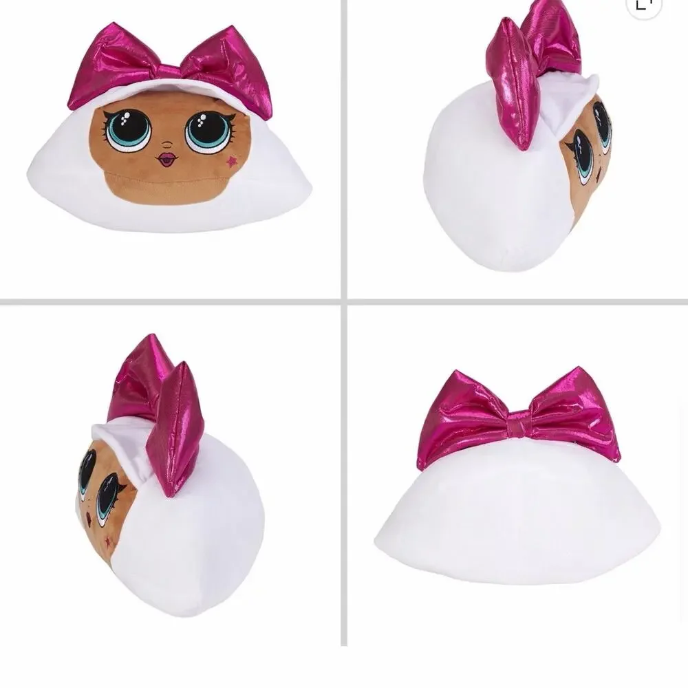 LOL Surprise Fleece Throw Blanket and Diva Hugger Pillow Set
